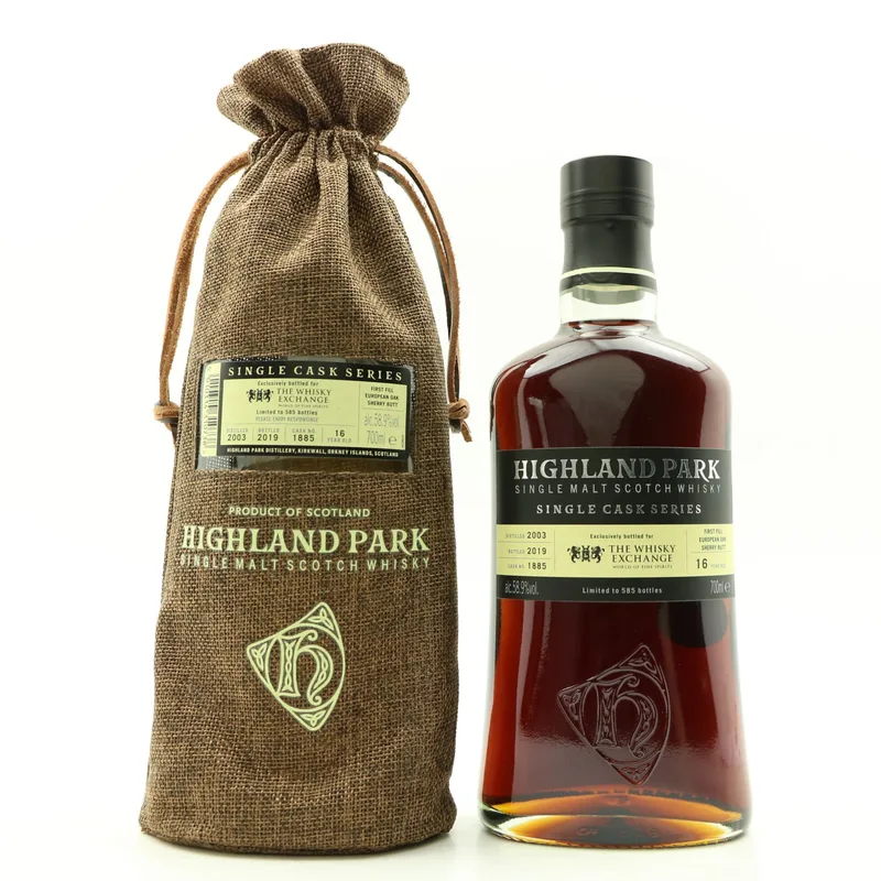 Highland Park – 2003 16 Year Old Single Cask #1885 For The Whisky Exchange (70cl, 58.9%)