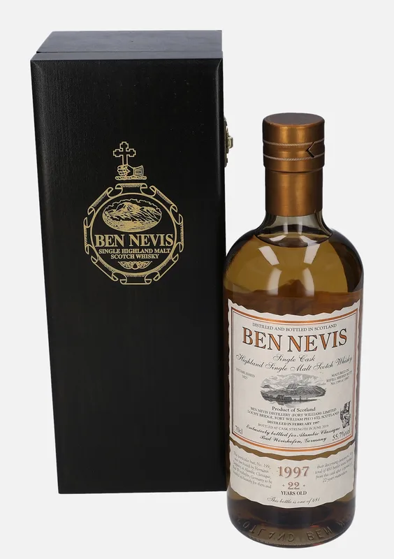 Ben Nevis – 1997 22 Year Old (70cl, 55.7%)