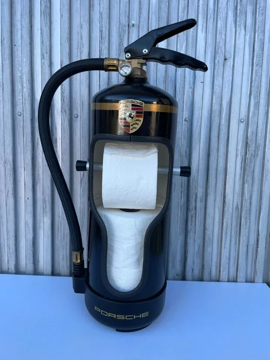Fire extinguisher, toilet paper holder - Porsche - NO ENVIO A CANARIAS