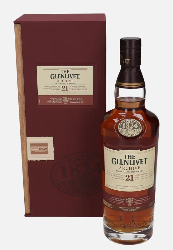 Glenlivet – Archive 21 Year Old Batch Number 0714M (70cl, 43%)