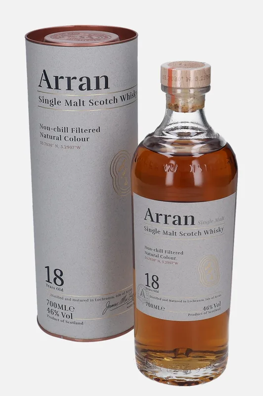 Arran – 18 Year Old (70cl, 46%)