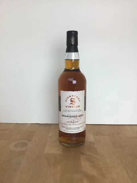 Benrinnes – 2012 13 Years Signatory Vintage 100 Proof (70cl, 57.1%)