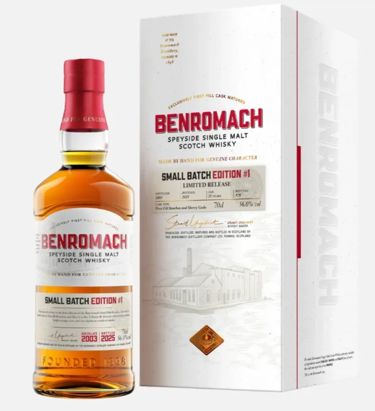 Benromach – 2003 22 Year Old Small Batch Edition #1 (bottled 2025)