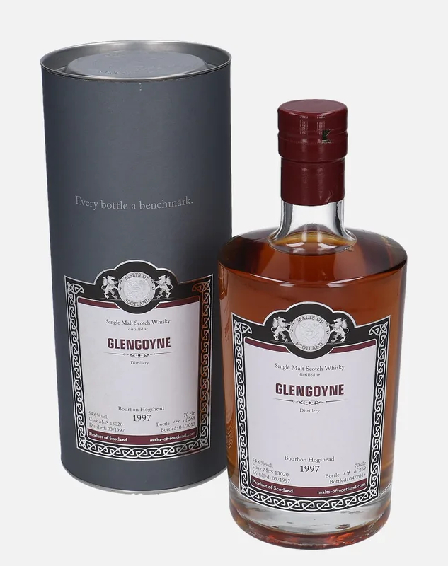 Glengoyne – 1997 Malts of Scotland (70cl, 54.6%)