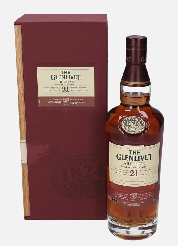 Glenlivet – Archive 21 Year Old Batch Number 0513M