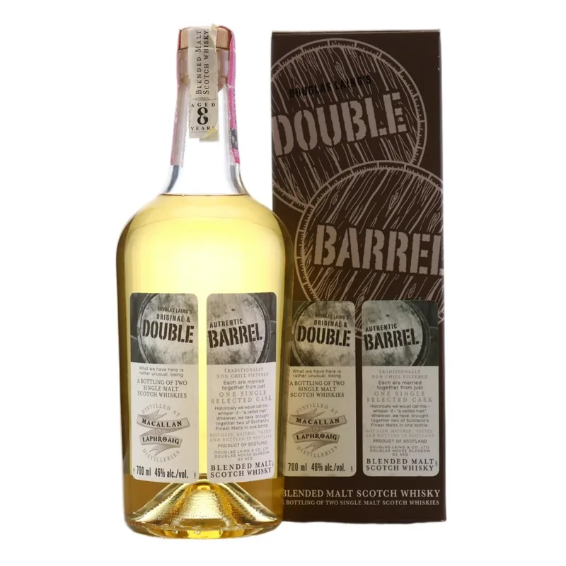 Macallan & Laphroaig Double Barrel 8 Year Old
