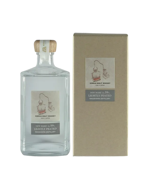 Nagahama – Lightly Peated Japanese New Make (59%)