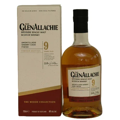 GlenAllachie – 9 Year Old 2014 Amontillado Sherry Cask Series (48%)