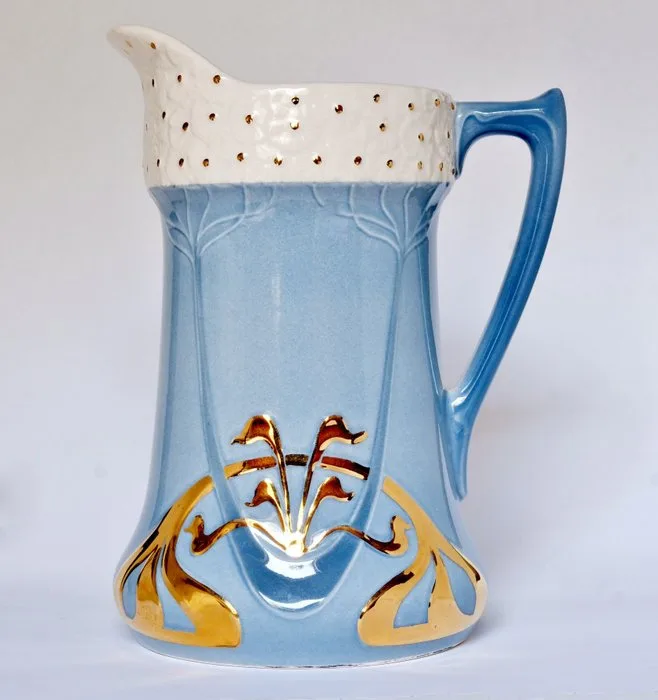 Steingutfabrik Wächtersbach - Neureuther Ära - Vase - Ceramic - Art Nouveau Krug