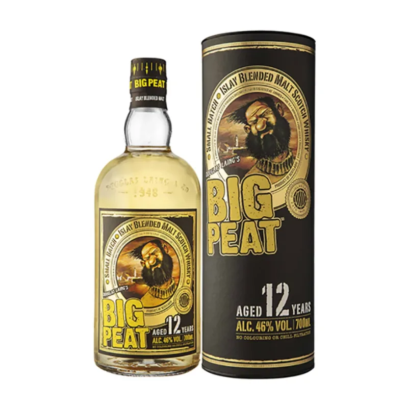 Big Peat 12 Year Old Islay Blended Malt (70cl, 46%)