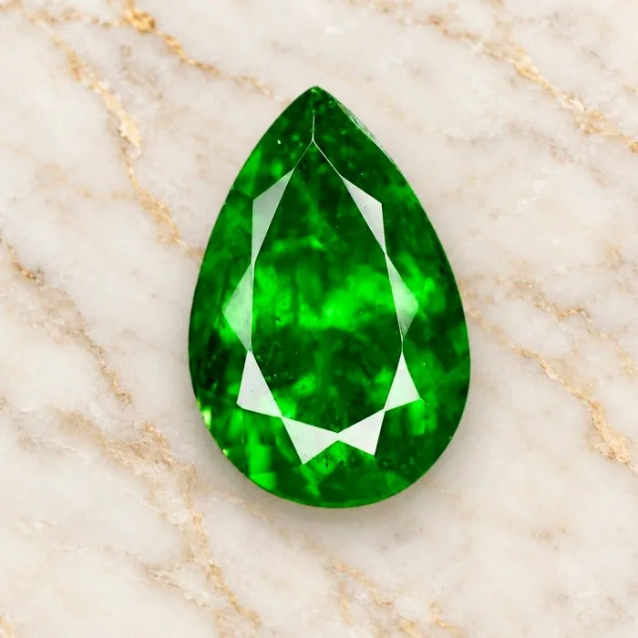 Green Tsavorite - 2.16 ct - International Gemological Institute (IGI)