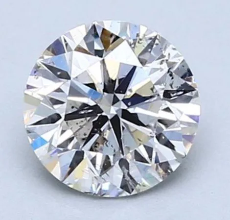 1 pcs Diamond (Natural) - 1.00 ct - Round - D (colourless) - SI2 - International Gemological Institute (IGI)