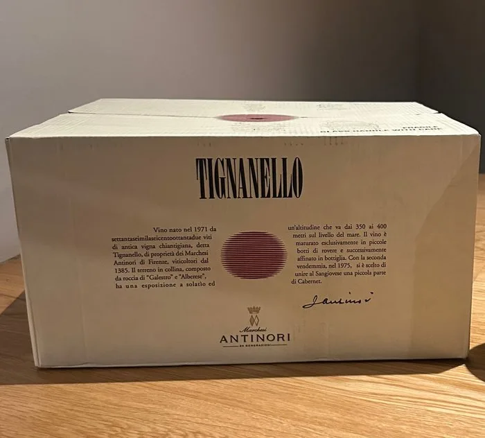 2023 Marchesi Antinori, Tignanello - Tuscany IGT - 6 Bottles (0.75L)