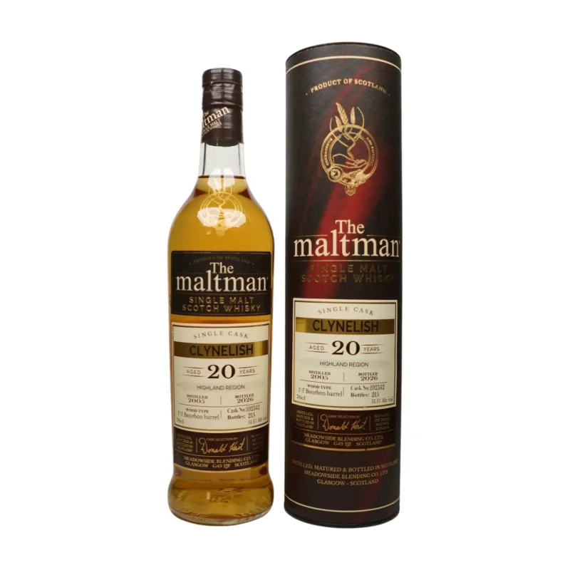 Clynelish 20 Year Old 2005 - The Maltman