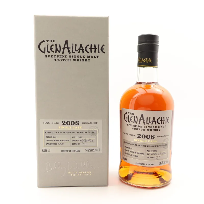 Glenallachie – 2008 11 Year Old Single Cask #5923 (70cl, 54.2%)