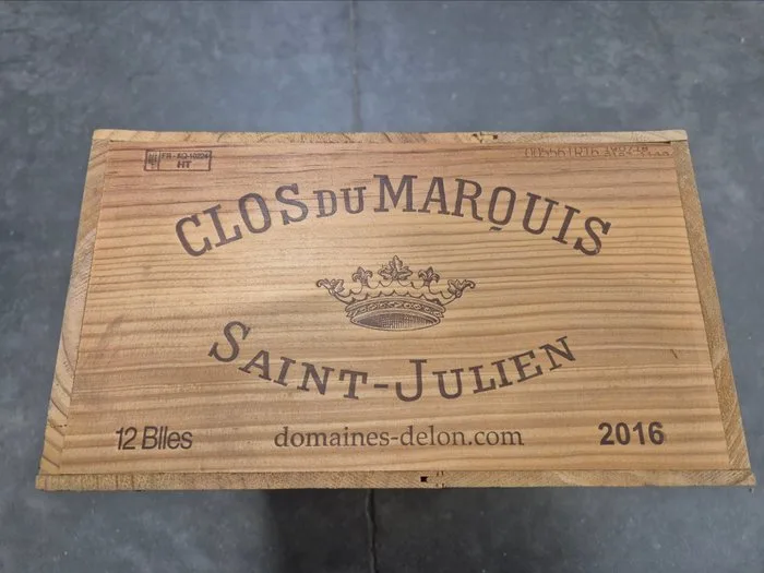 2016 Clos Du Marquis - Saint-Julien - 12 Bottles (0.75L)