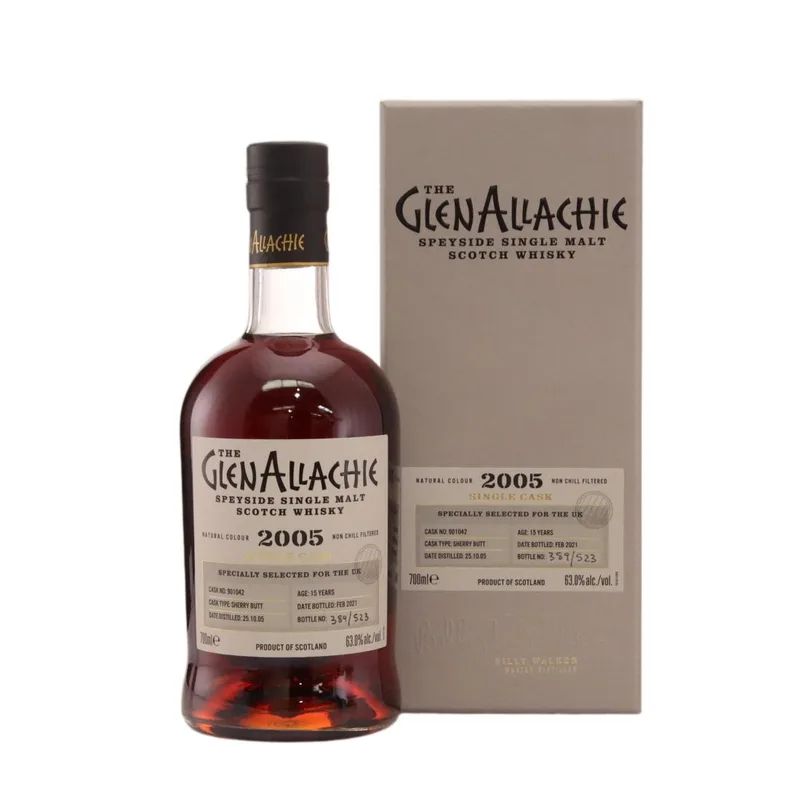 Glenallachie – 2005 Single Cask 15 Year Old