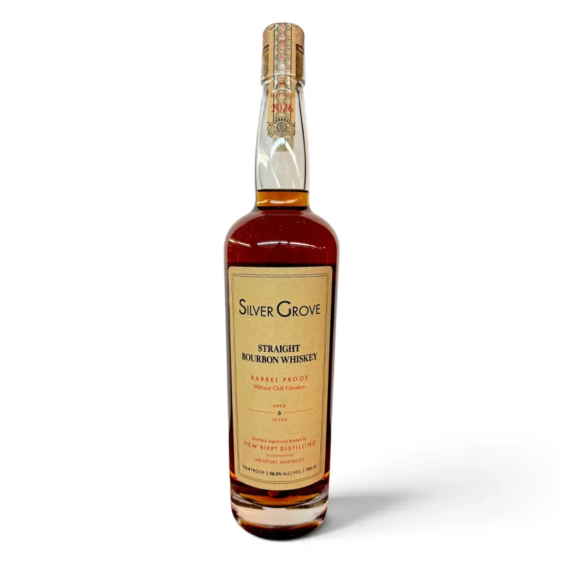 New Riff – 6 Year Old Silver Grove Pre-Prohibition Old Style Recreation Barrel Proof Kentucky Straight Bourbon Whiskey (2026)