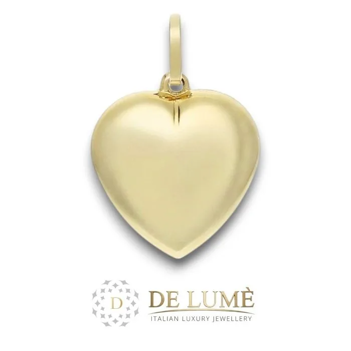 Pendant - 18 kt. Yellow gold - Cuore Lucido 3.4 g