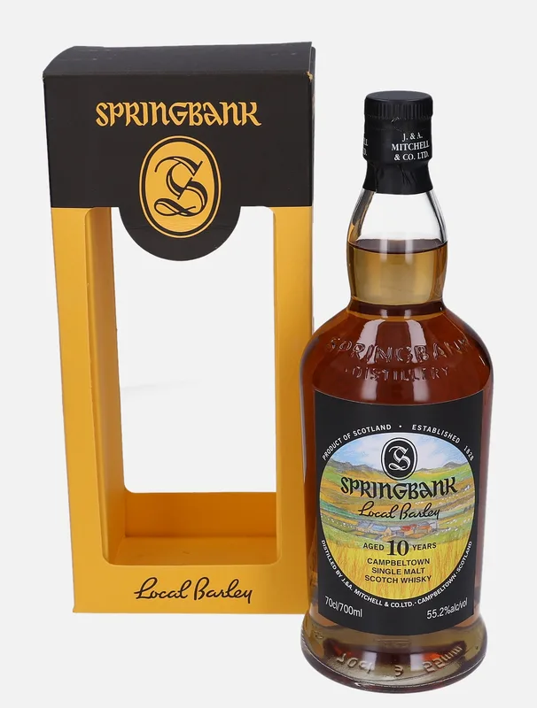 Springbank – 2015 10 Year Old Local Barley (70cl, 55.2%)