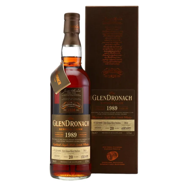 Glendronach – 1989 Single Cask 20 Year Old