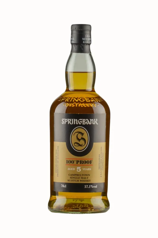 Springbank – 5 Year Old 100 Proof (57.1%)