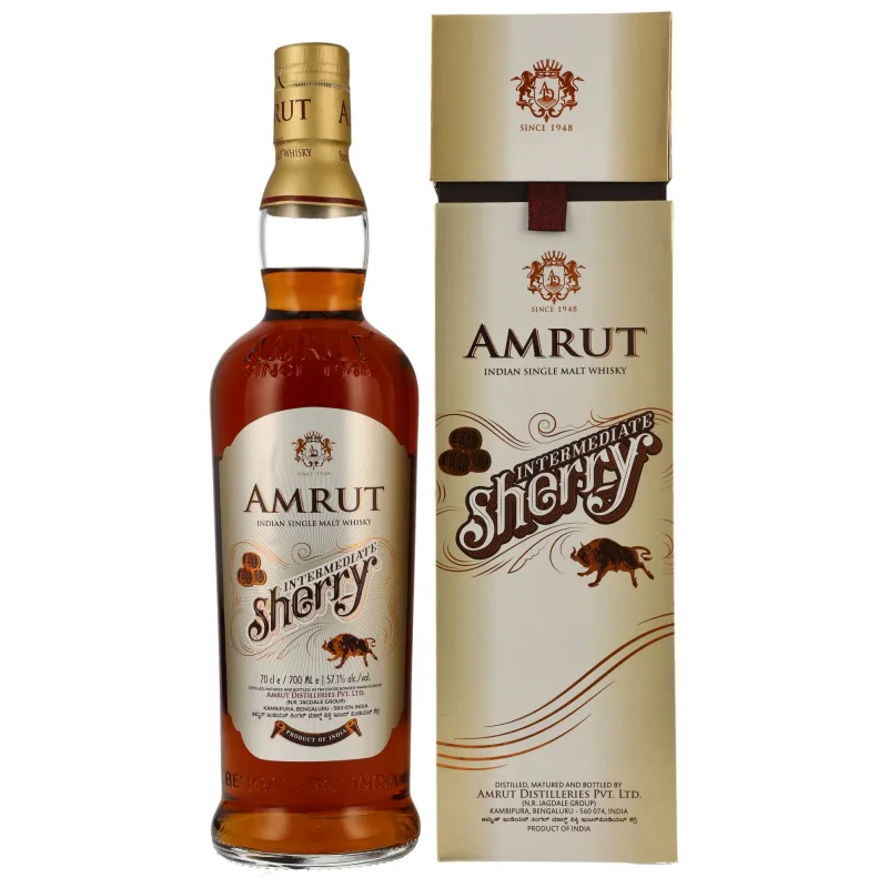 Amrut – Intermediate Sherry Indian Single Malt Whisky