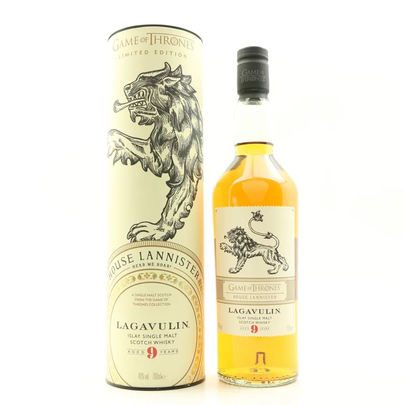 Lagavulin – 9 Year Old Game of Thrones ‘House Lannister' (70cl, 46%)