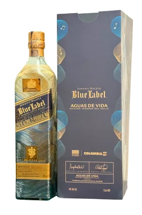 Johnnie Walker Blue Label Aguas de Vida Colombia Edition (Tesoros del Valle)