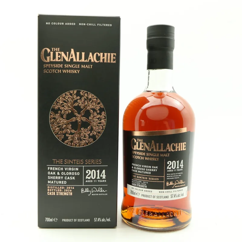Glenallachie – 2014 11 Year Old The Sinteis Series (70cl, 57.4%)