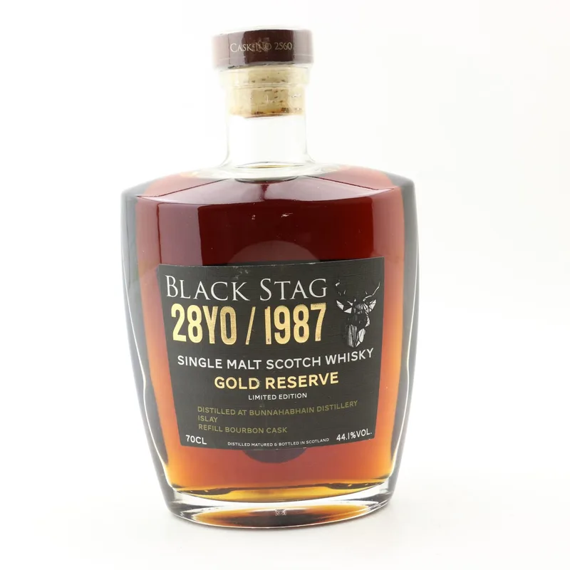 Bunnahabhain – 1987 28 Year Old Black Stag (70cl, 44.1%)