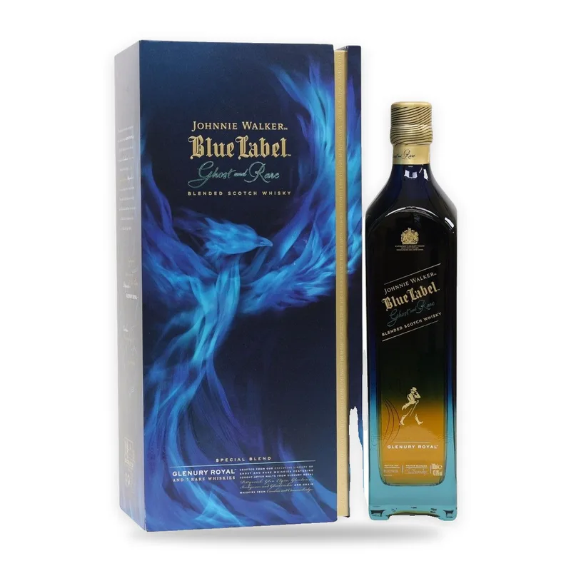 Johnnie Walker – Blue Label - Glenury Royal - Ghost & Rare