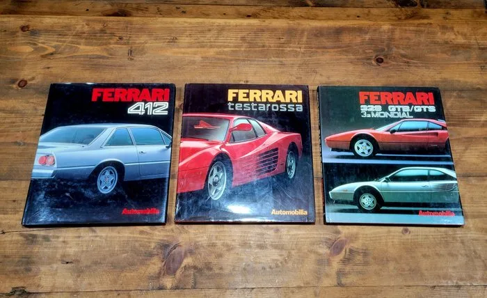 Paolo Murani - Ferrari 412; Ferrari Testarossa; Ferrari 328 GTB/GTS 3.2 Mondial - 1986-1989