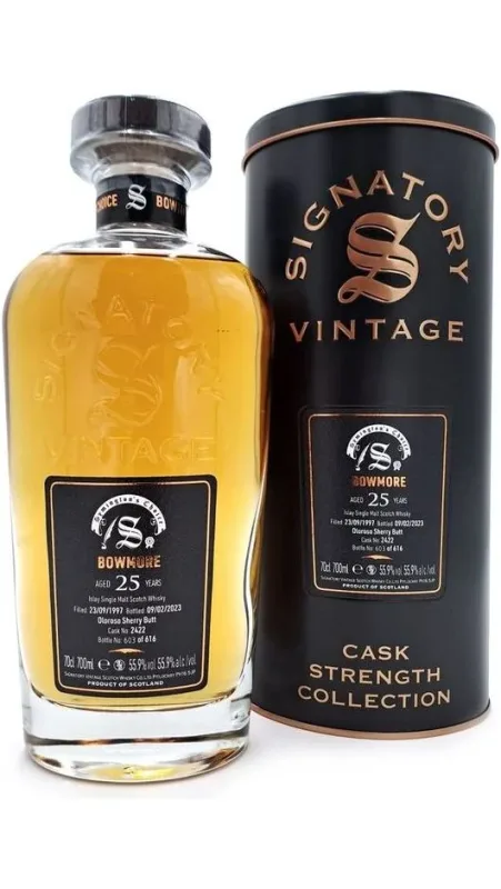 Bowmore – 1997 25 Year Old Cask Strength Symington's Choice, Signatory (70cl)