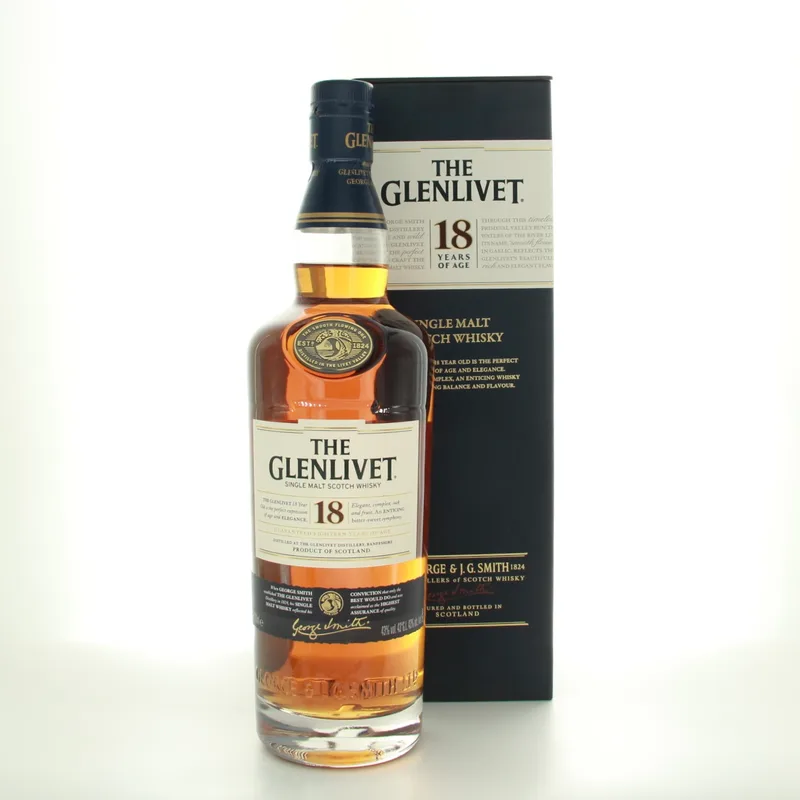 Glenlivet 18 Year Old (2017 Edition) (70cl, 43%)