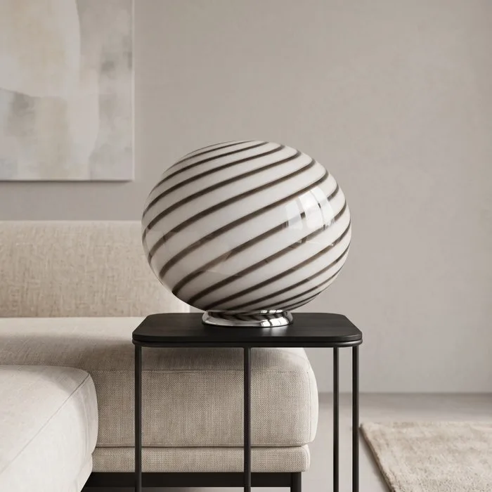 Table lamp - Murano glass - Table lamp, 40 cm diameter