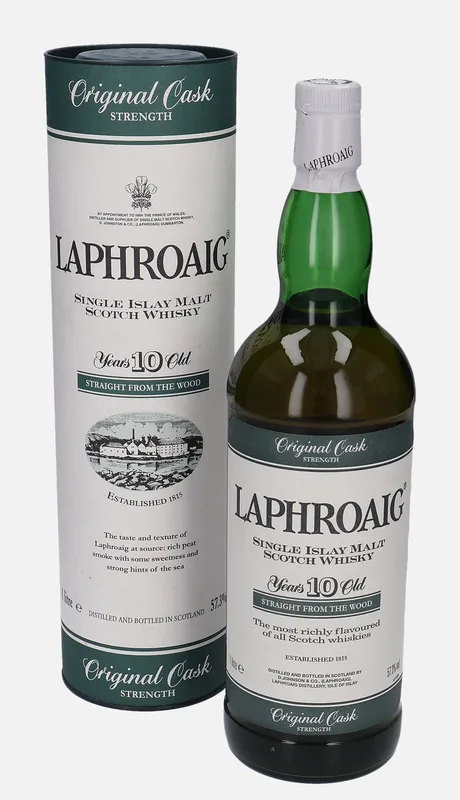 Laphroaig – Original Cask Strength 10 Year Old