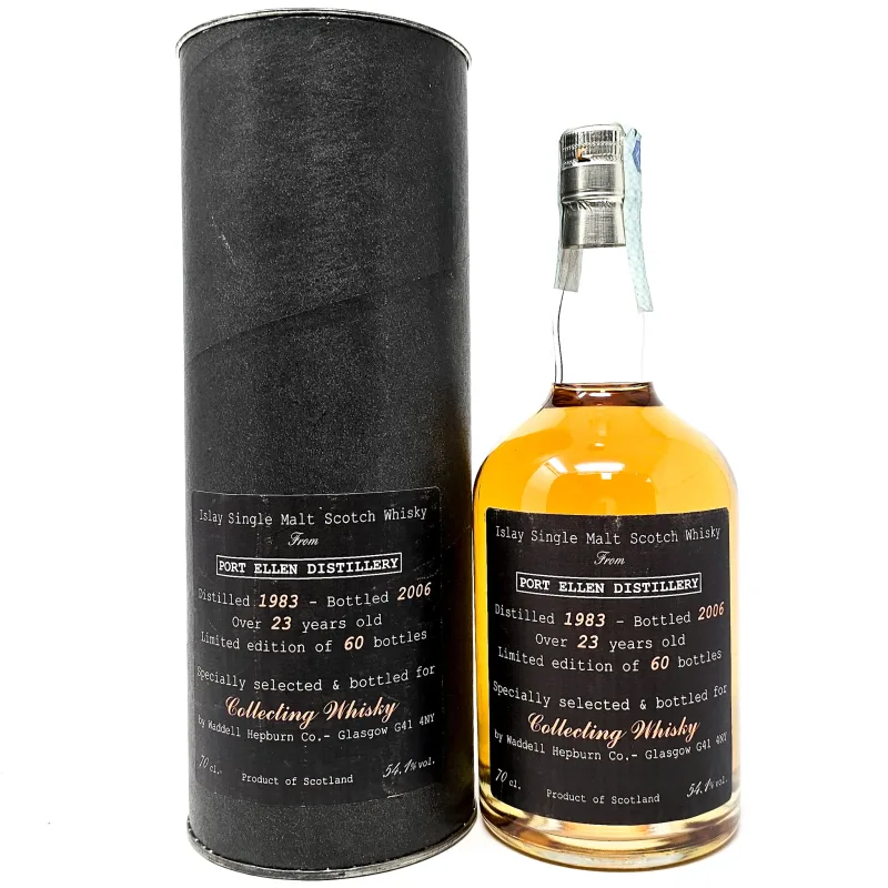 Port Ellen – 1983 23 Year Old Waddell Hepburn Collecting Whisky Single Malt Scotch Whisky