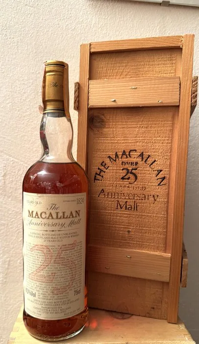Macallan 1964 25 years old Anniversary Malt - b. 1989 - 75cl