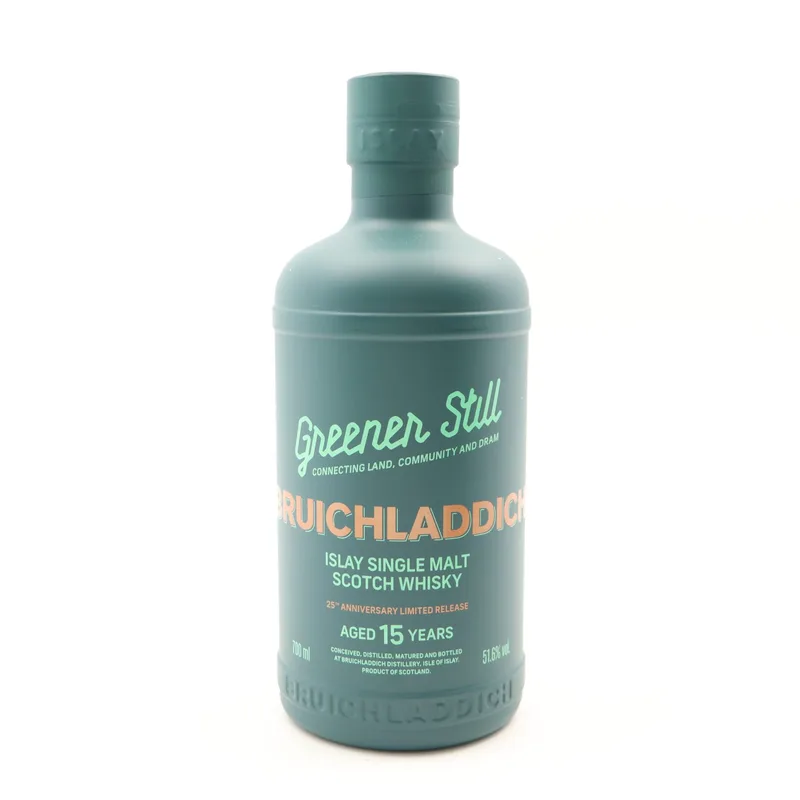 Bruichladdich – 15 Year Old Greener Still 25th Anniversary Bottling (70cl, 51.6%)