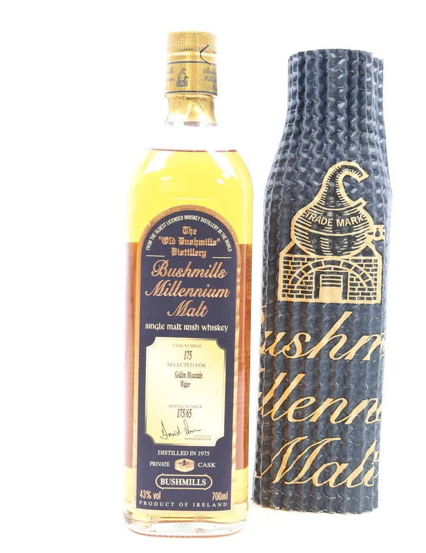 Bushmills – Millennium Malt 1975 Single Cask No. 175