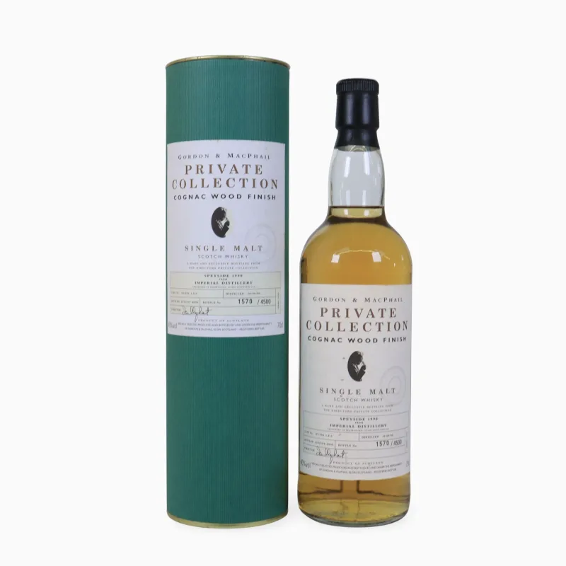 Imperial – 1990 (Gordon and MacPhail) Private Collection (Cognac Wood Finish)