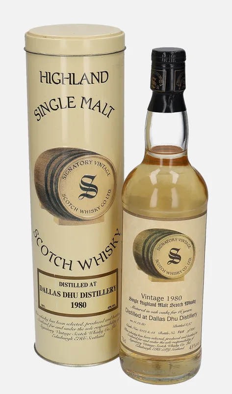 Dallas Dhu – 1980 16 Year Old Signatory Vintage Scotch Whisky Co.