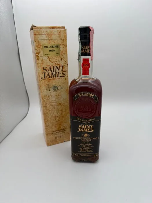 Saint James 1979 - Vieux Agricole Millésime - b. 1990s - 70cl