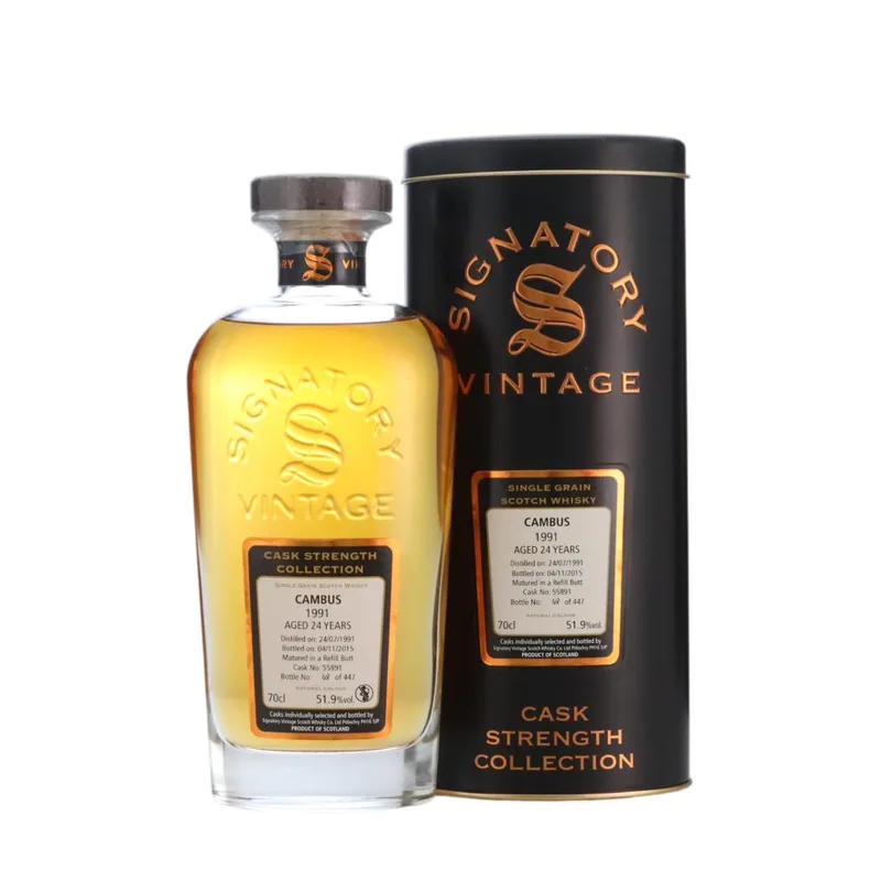 Cambus – 1991 Cask Strength Collection 24 Year Old
