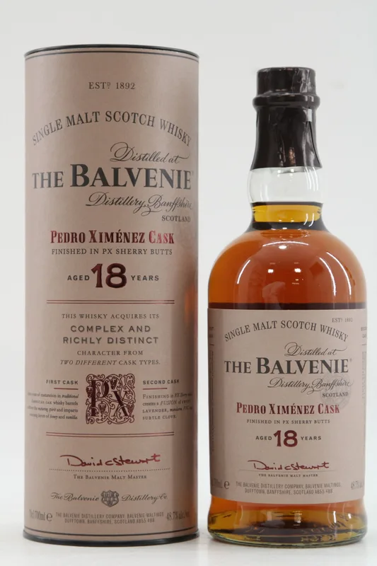 Balvenie – 18 Years Old - Pedro Ximenez Cask