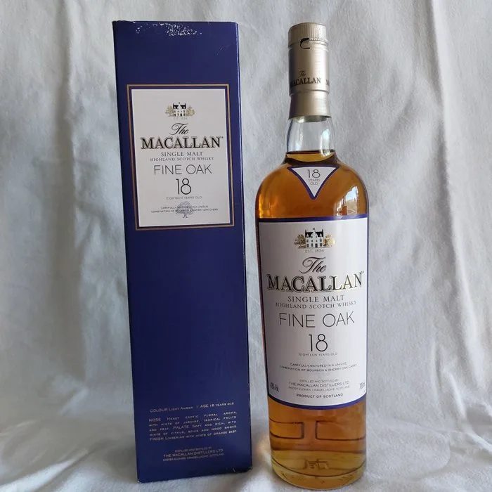 Macallan 18 years old Fine Oak - b. 2000s - 700ml