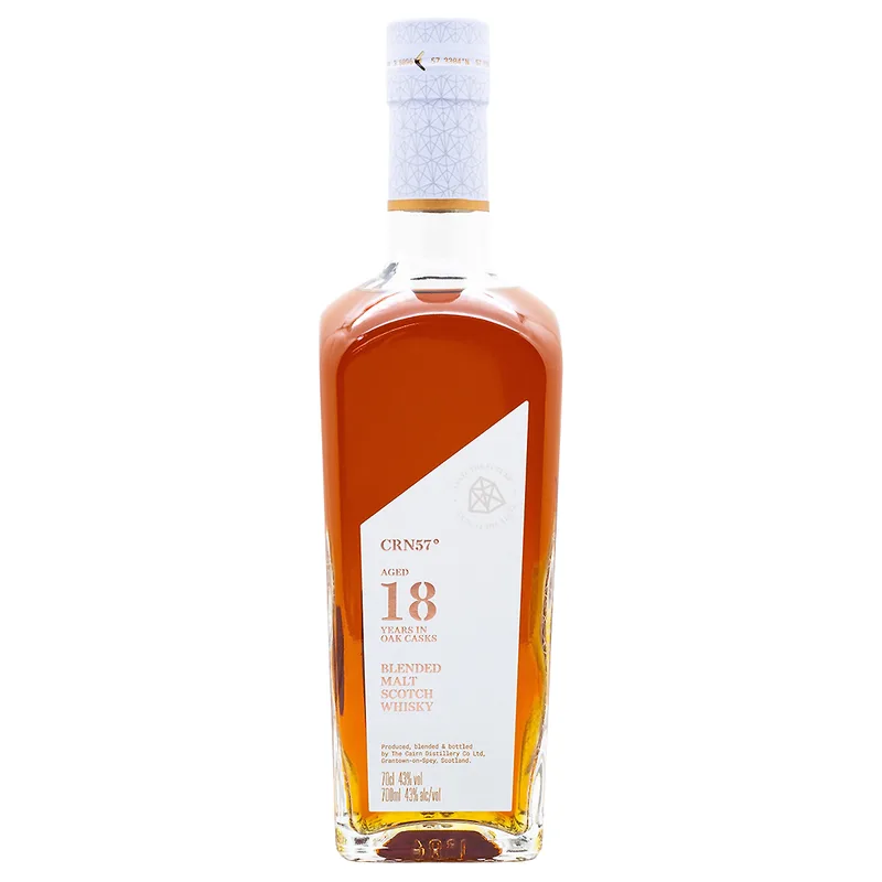 CRN57° 18 Years Blended Malt Scotch Whisky (70cl, 43%)