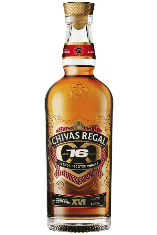 Chivas Regal x Charles Leclerc 16 Year Old Blended Scotch Whisky Limited Edition (40%)