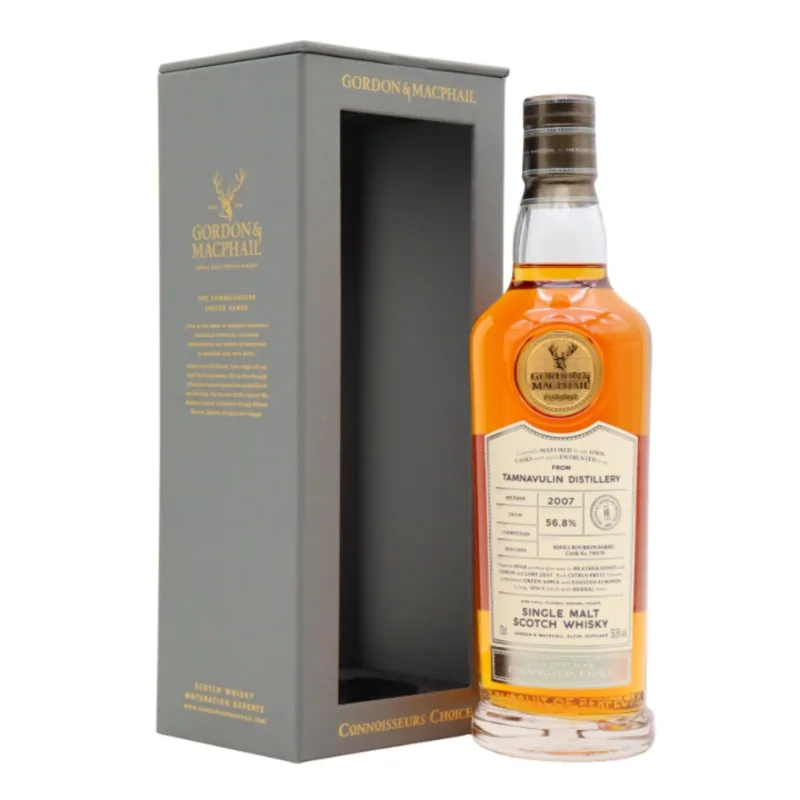 Tamnavulin – 16 Year Old 2007 Gordon & MacPhail Connoisseurs Choice Single Bourbon Barrel #700370